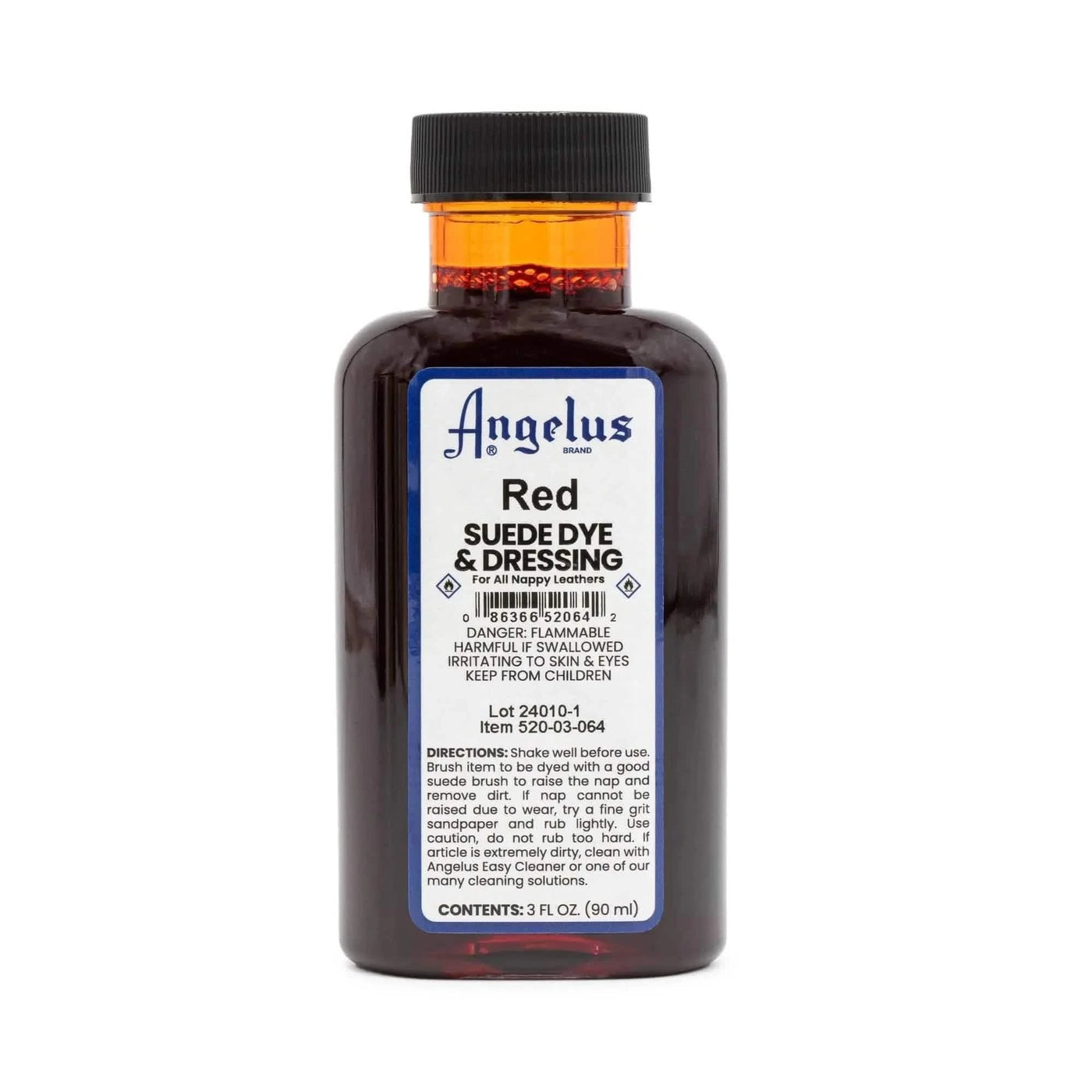 Angelus Direct Red Suede Dye Suede Dye