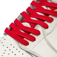 Lace Lab Red Waxed Shoe Laces Waxed Flat Shoelaces