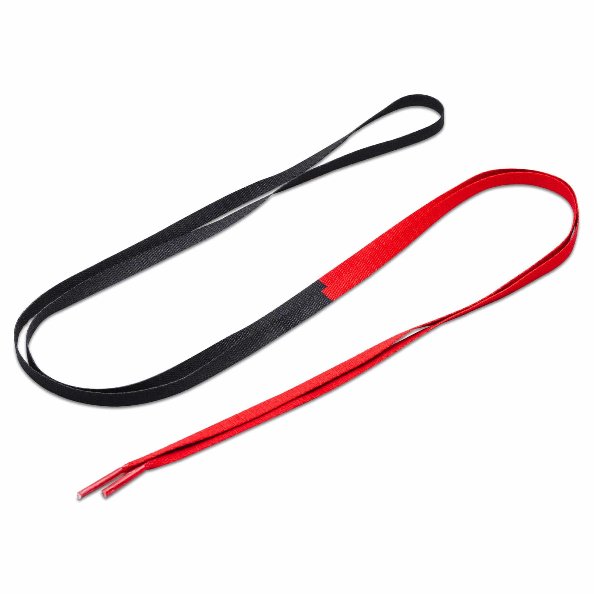 Red/Black Union Jordan 1 Replacement Shoelaces - Angelus Direct
