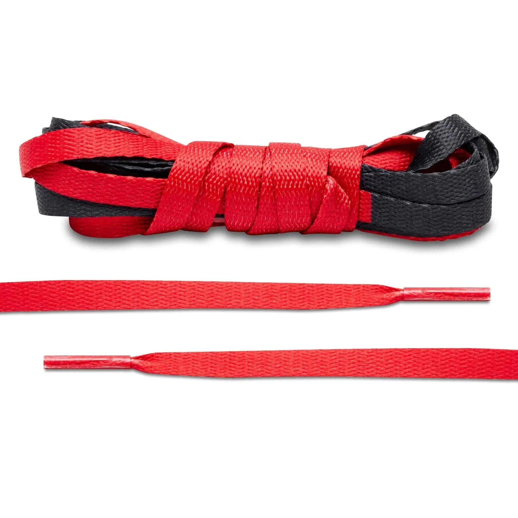 Red/Black Union Jordan 1 Replacement Shoelaces - Angelus Direct