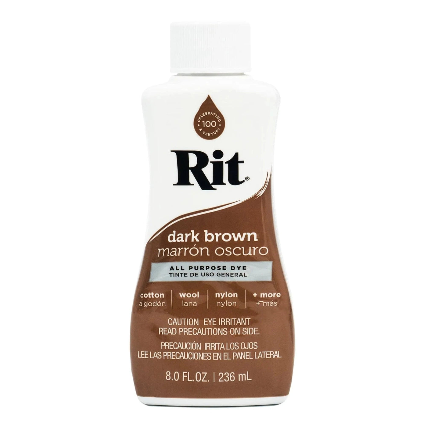 Rit RIT All-Purpose Dye - Dark Brown 8 oz.