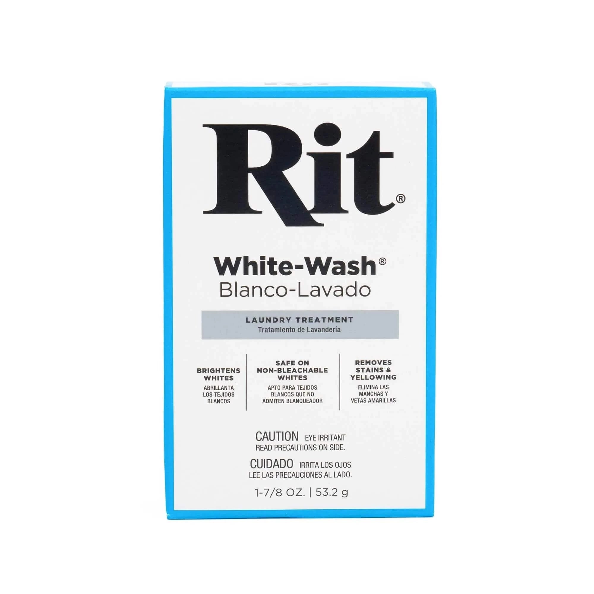 Rit Rit White-Wash Fabric Whitener 1-7/8 oz. / 53.2 g Fabric Whitener