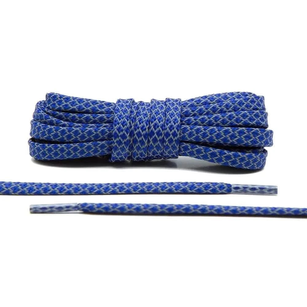 Lace Lab Sapphire - Reflective Flat Laces 1.0 Reflective Flat Shoelaces