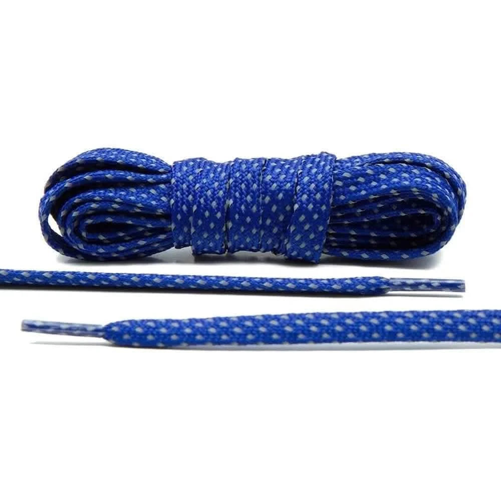 Lace Lab Sapphire - Reflective Flat Laces 2.0 Reflective Flat Shoelaces