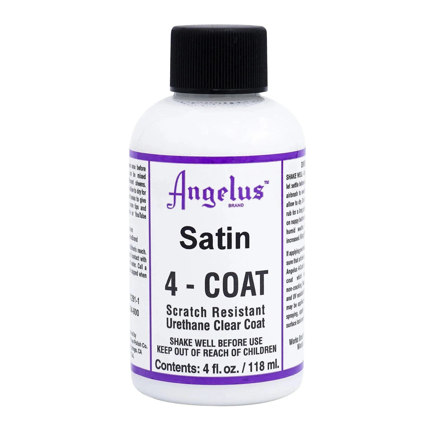 Angelus Direct Satin 4-Coat 4 oz. Top Coat
