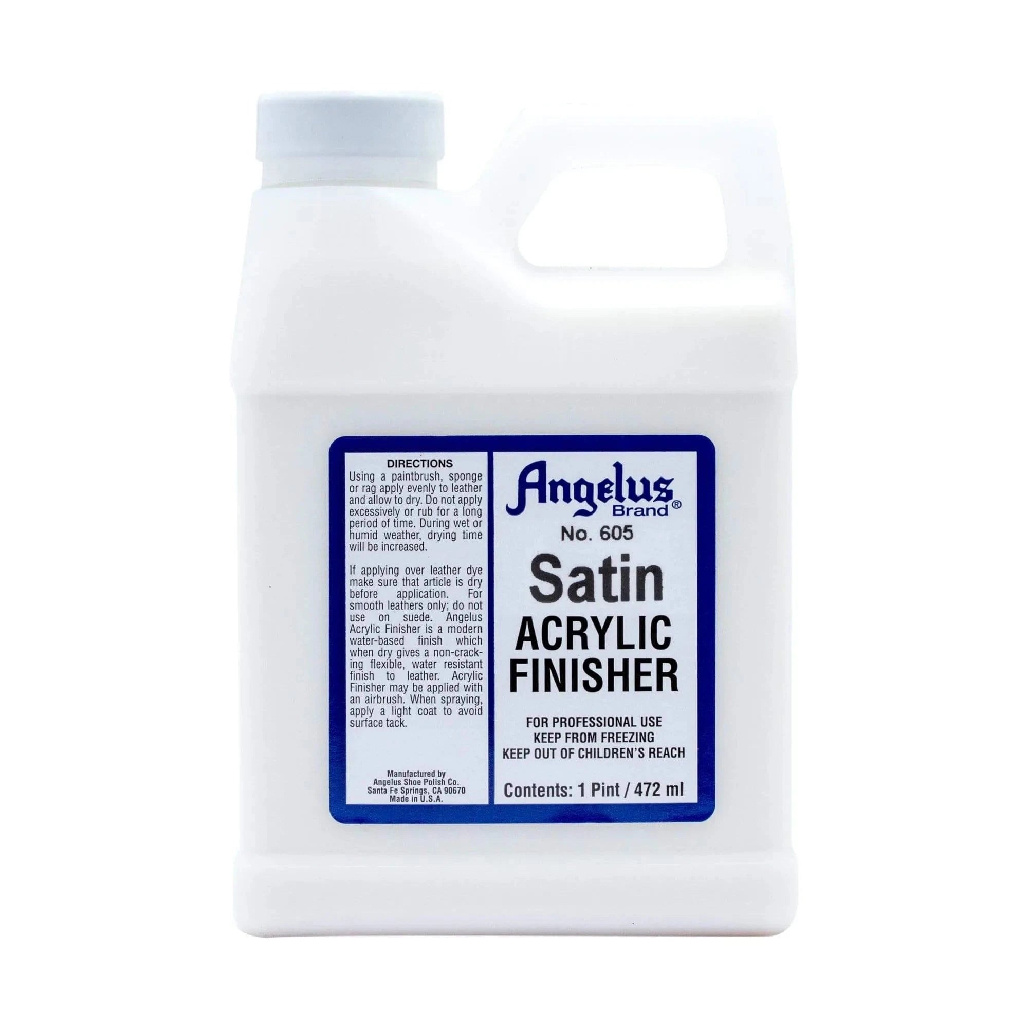 Satin Acrylic Finisher - Angelus Direct