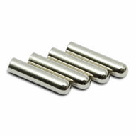 Lace Lab Silver Bullet Metal Aglets Silver Aglets