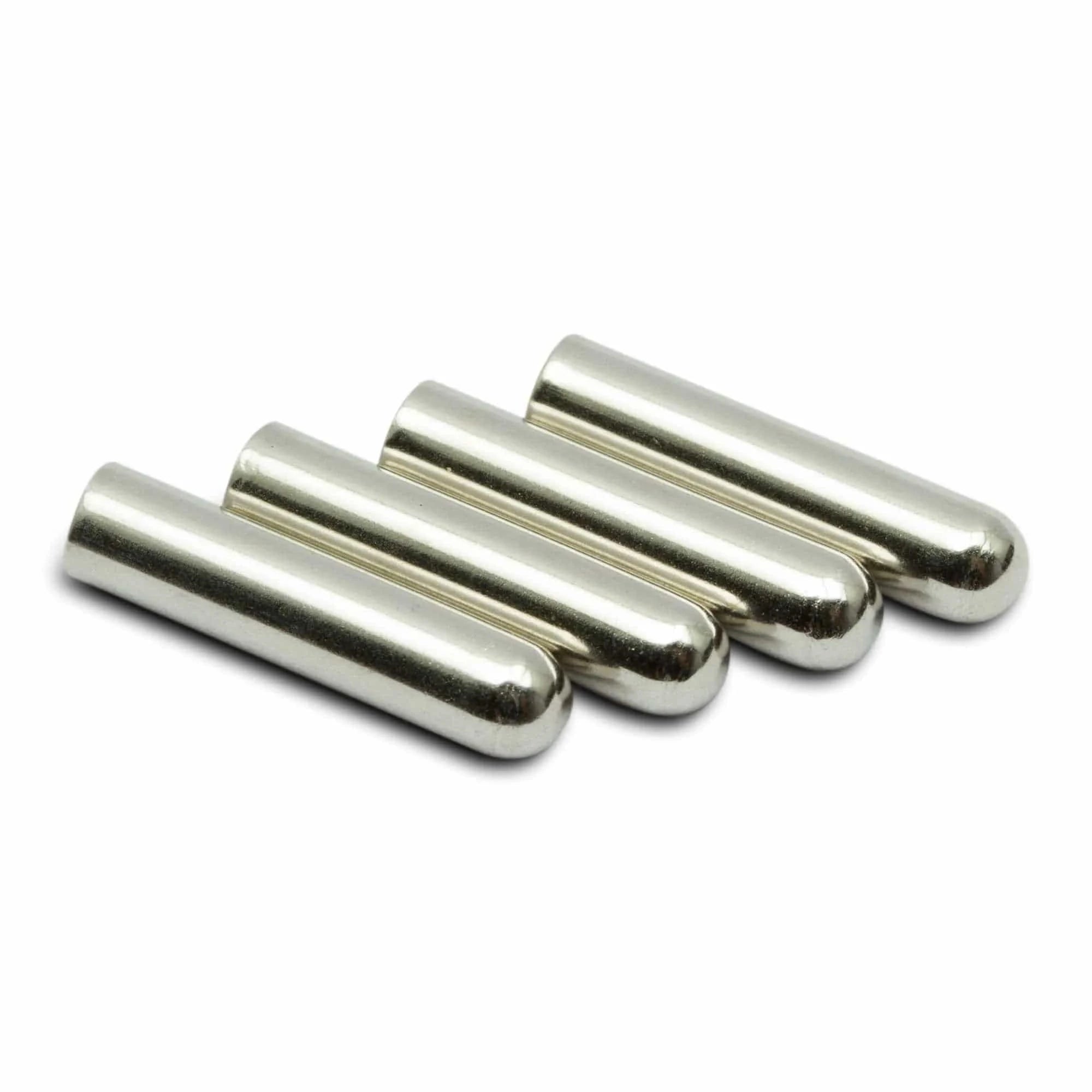 Lace Lab Silver Bullet Metal Aglets Silver Aglets