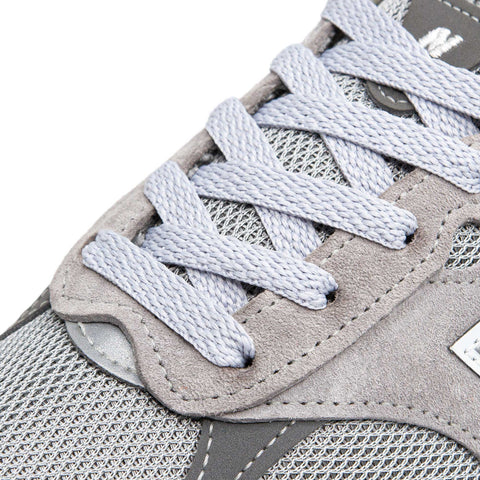 Silver Reflective Flat Lace Lab Laces