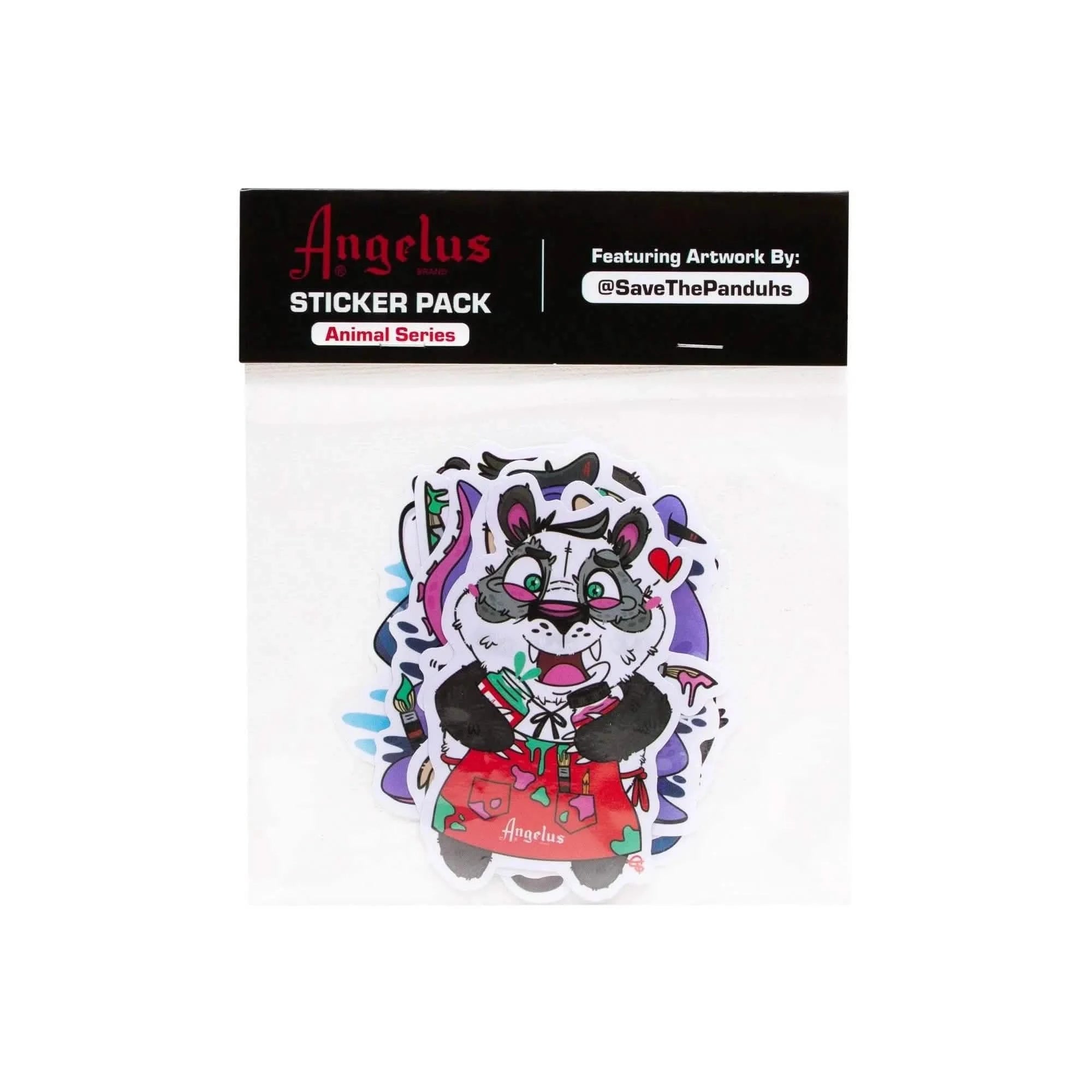 Angelus Direct Sticker Pack by @SaveThePanduhs Pack of 5
