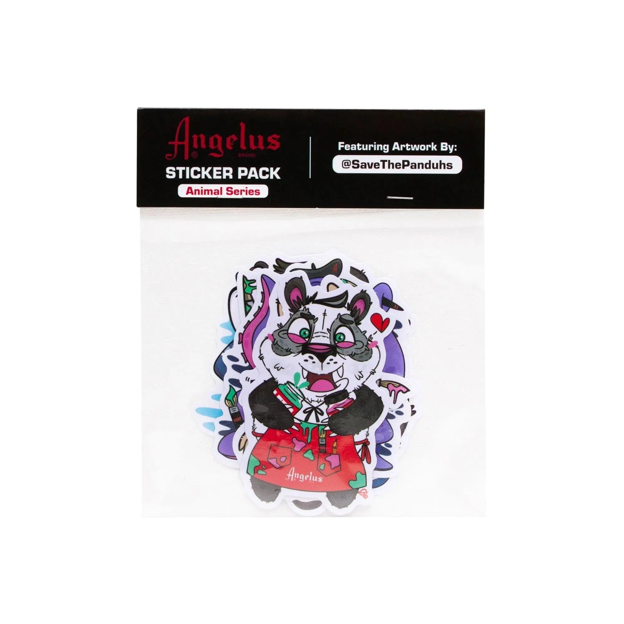 Angelus Direct Sticker Pack by @SaveThePanduhs Pack of 5