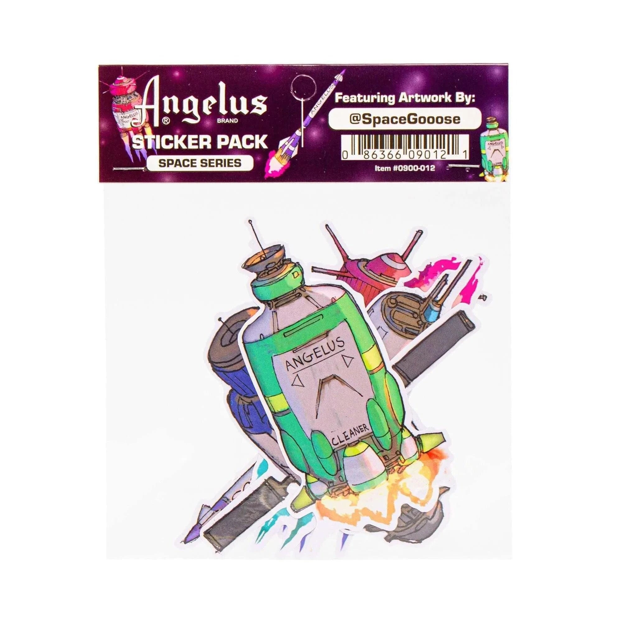 Angelus Direct Sticker Pack by @SpaceGooose Pack of 5