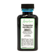 Angelus Direct Turquoise Low VOC Leather Dye 3 oz. Low VOC Leather Dye
