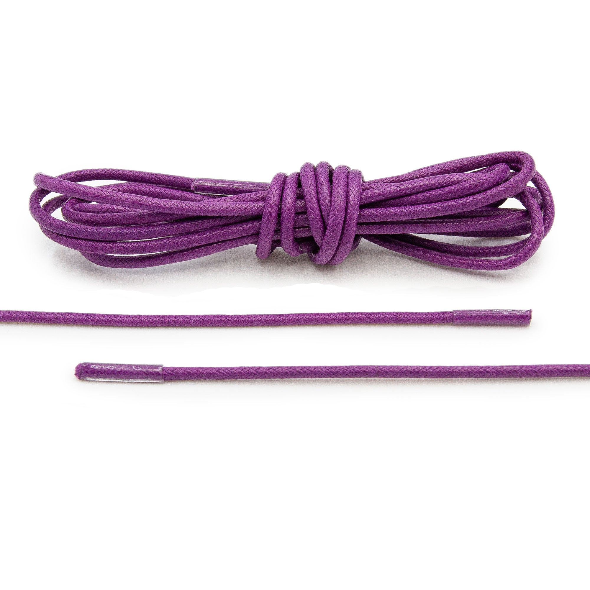 Violet Waxed Dress Shoelaces - Angelus Direct