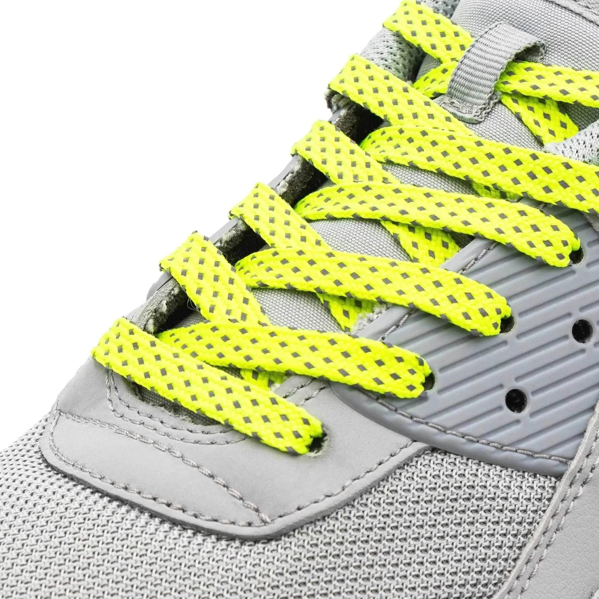 Lace Lab Volt - Reflective Flat Laces 2.0 Reflective Flat Shoelaces