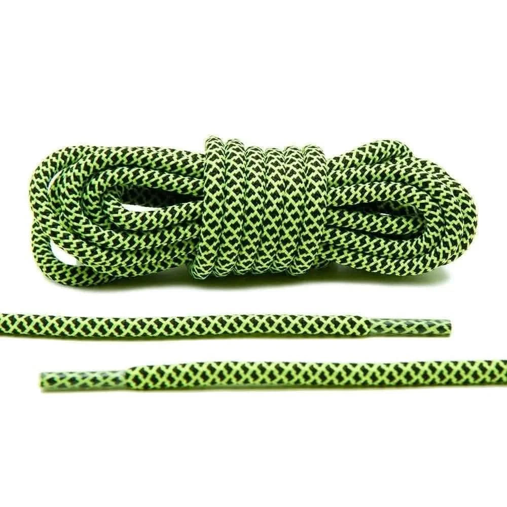Lace Lab Volt/Black Rope Laces Rope Shoelaces