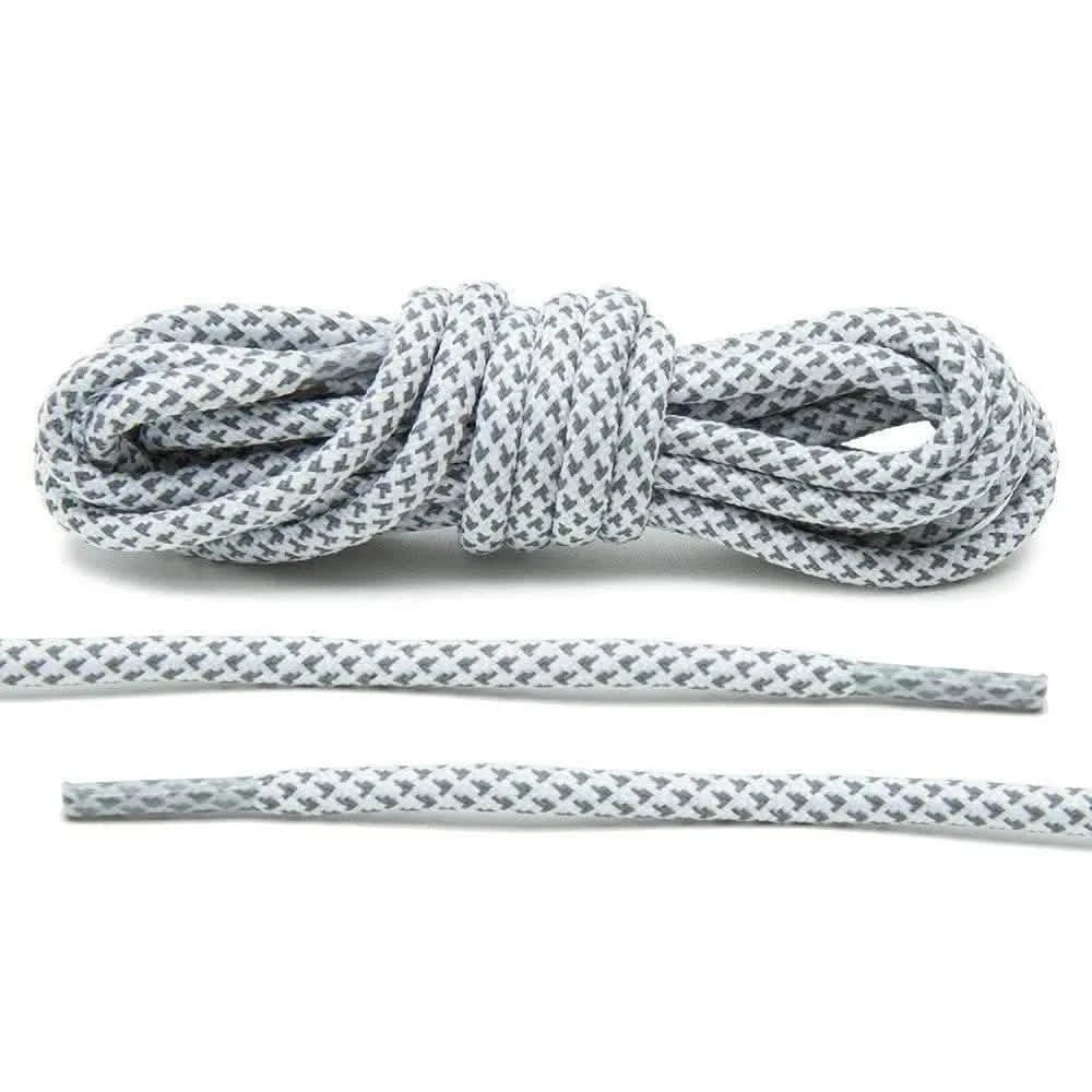 Lace Lab White 3M Inverse Rope Laces Reflective Rope Shoelaces