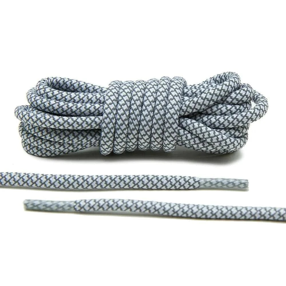 White 3M Reflective Rope Laces - Angelus Direct