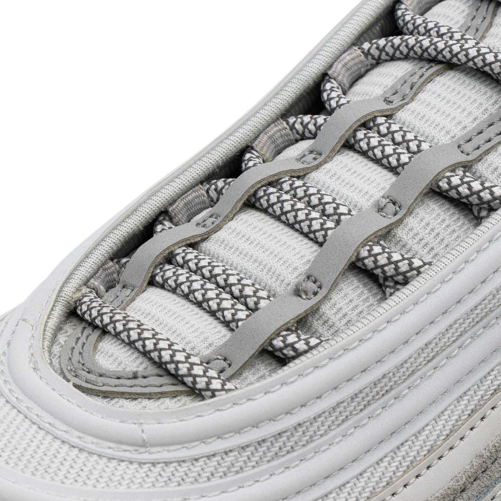 White 3M Reflective Rope Laces - Angelus Direct