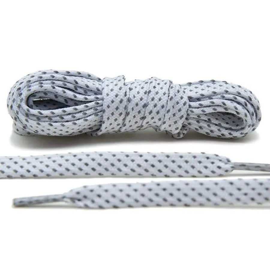 White - Reflective Flat Laces 2.0