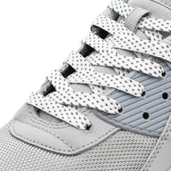 Lace Lab White - Reflective Flat Laces 2.0 Reflective Flat Shoelaces