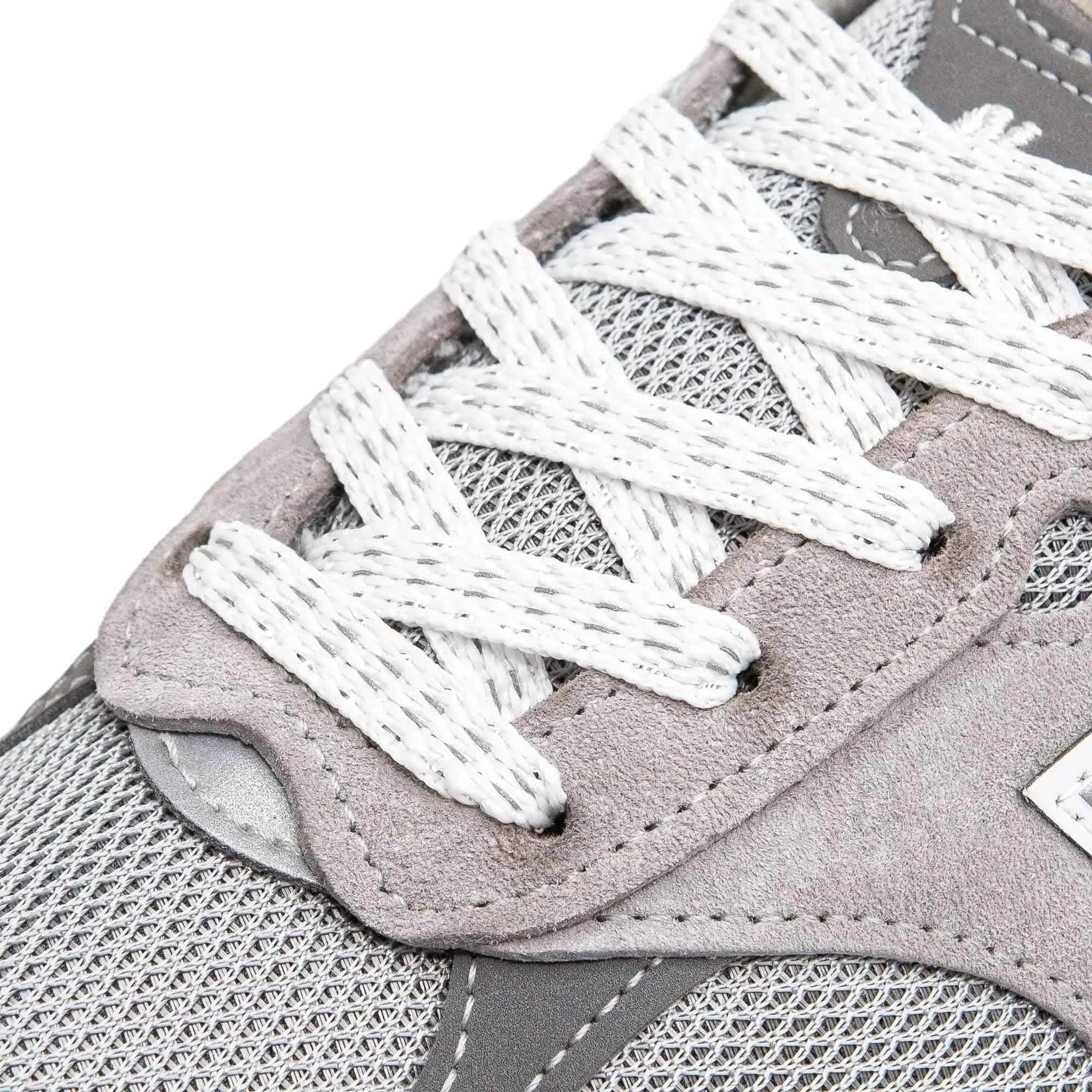 Lace Lab White Reflective Flat Laces Reflective Flat Shoelaces