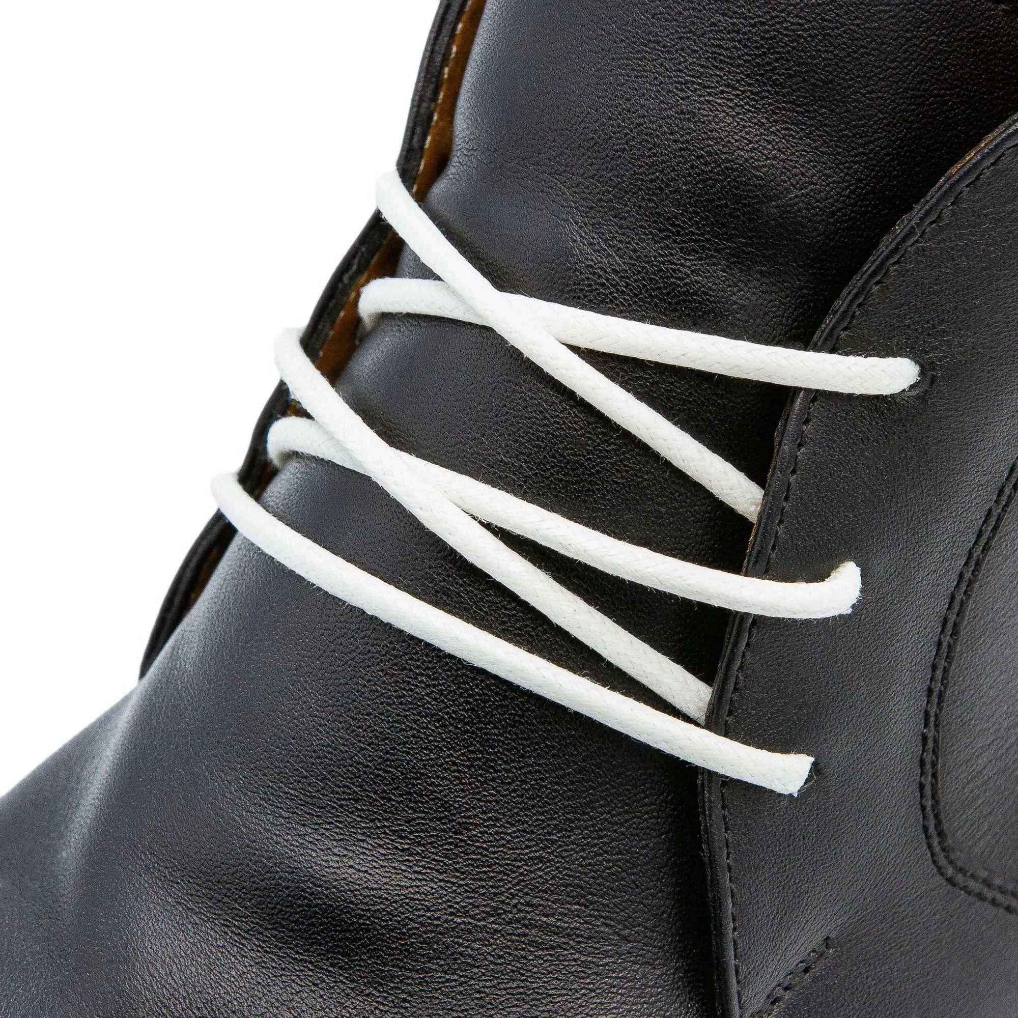 Shop White Waxed Dress Shoelaces