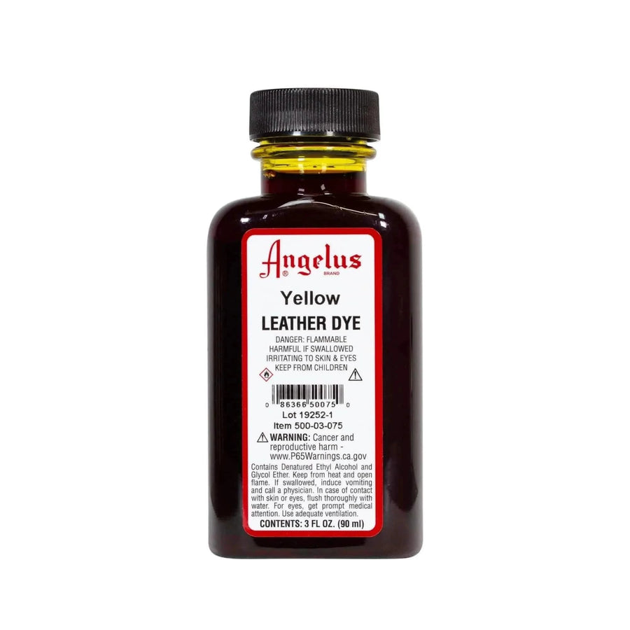 Angelus Yellow Leather Dye