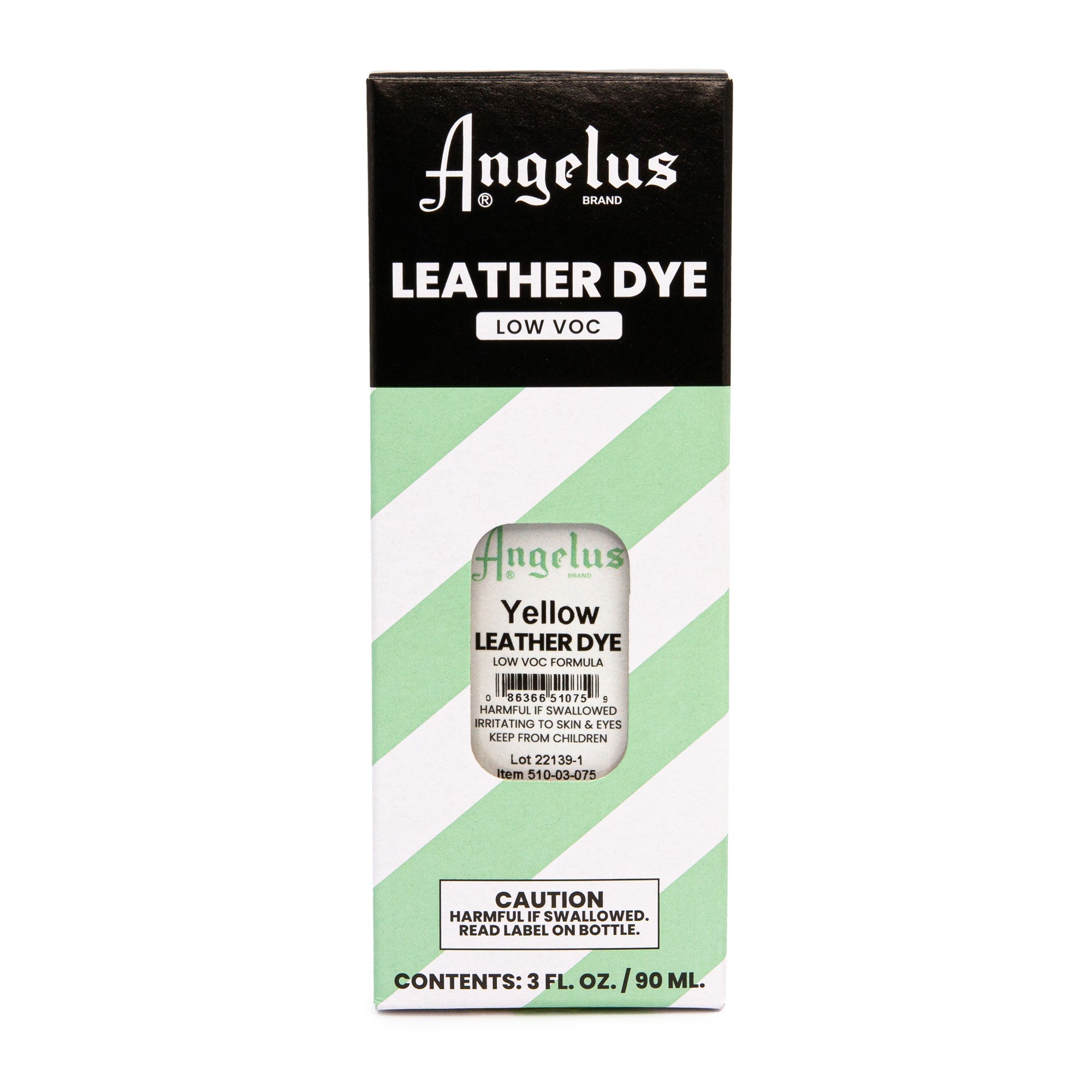 Yellow Low VOC Leather Dye - Angelus Direct