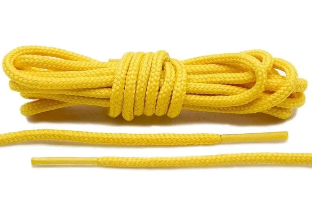 Lace Lab Yellow Roshe-Style Laces 36" Rope Shoelaces