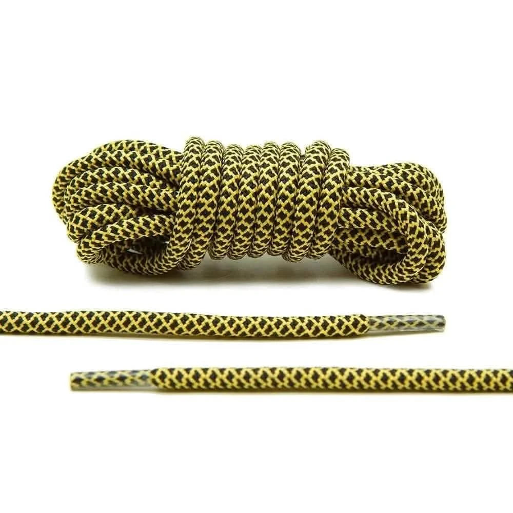 Lace Lab Yellow/Black Rope Laces *FINAL SALE* Rope Shoelaces