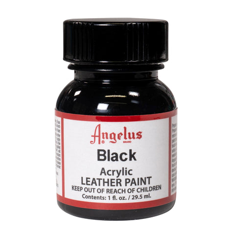 Angelus makes the highest quality Acrylic Leather Paint. Pick up a bottle in Black for endless custom colors.