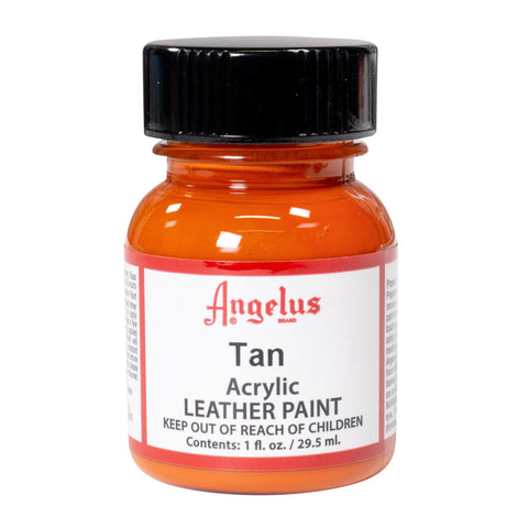 Angelus Tan Acrylic Leather Paint - Restore sofas and couches!