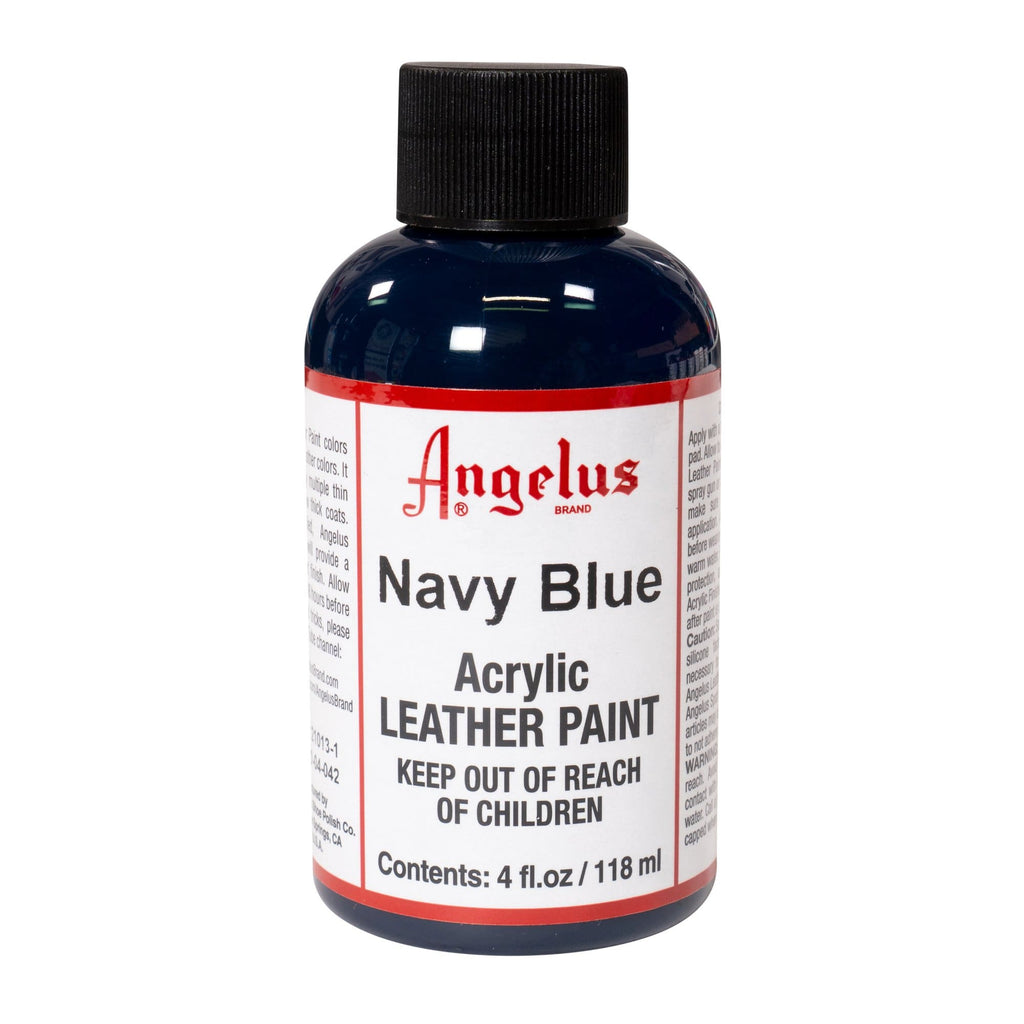 Angelus Leather Paint 1oz Navy - Wet Paint Artists' Materials and Framing