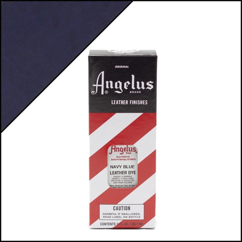 Angelus Brand Navy Blue Leather Dye | Shoe Care Products Made in the USA