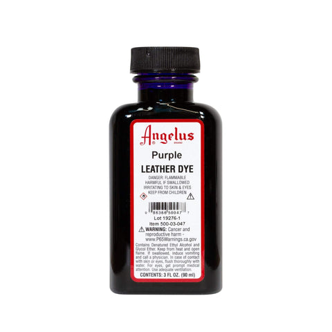 Angelus Purple Leather Dye - 3 oz.