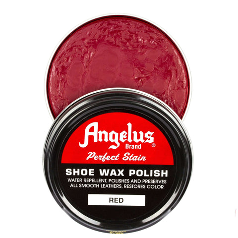 Angelus Red Shoe Wax Polish