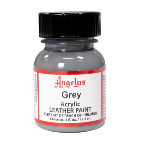 Angelus Grey Paint is exclusively at Angelus Direct, makers of the best acrylic leather paint.