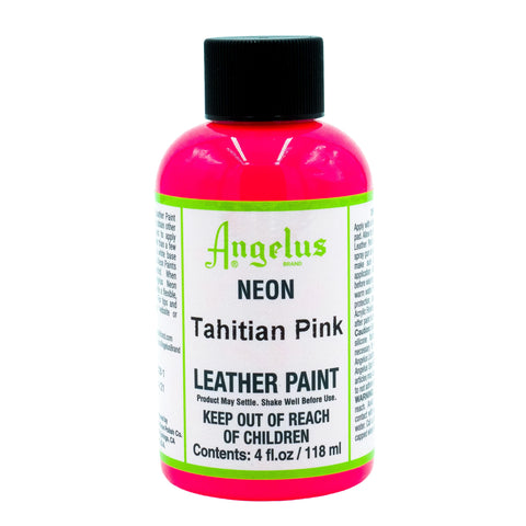 Angelus Tahitian Pink Neon Paint - 4 oz.