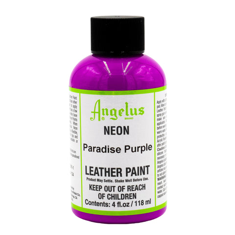 Angelus Paradise Purple Neon Paint - 4 oz.