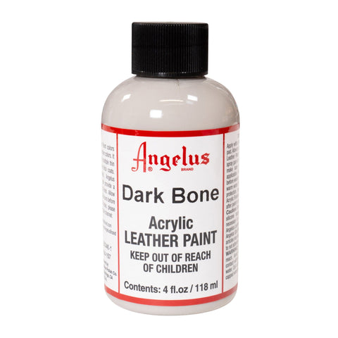 Angelus Acrylic Leather Paint - Dark Bone, 1 oz