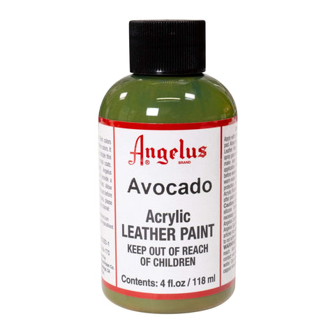 Angelus Avocado Acrylic Leather Paint - 4 oz.