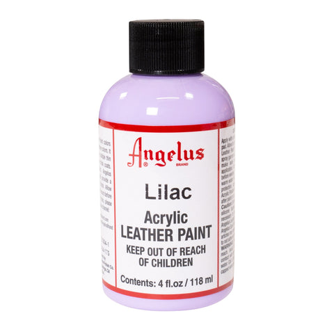Angelus Lilac Acrylic Leather Paint - 4 oz.