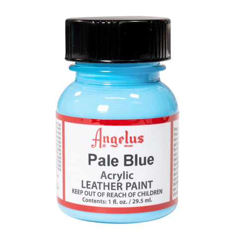 Angelus Acrylic Leather Paint - Pale Blue, 1 oz