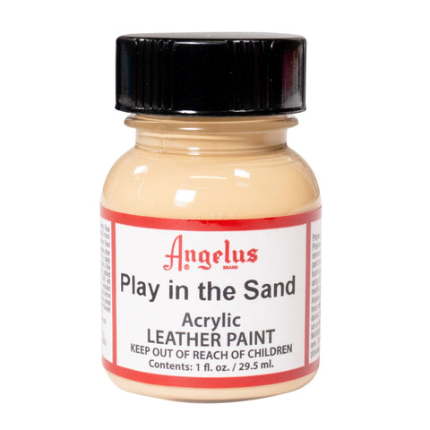 Angelus Play In The Sand Acrylic Leather Paint - Flexible, Non-cracking formula