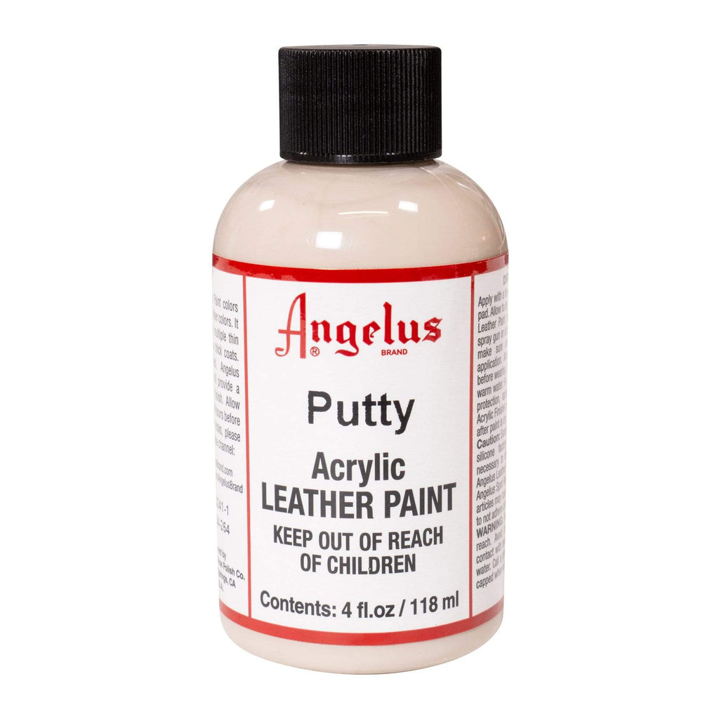 Angelus Acrylic Leather Paint - Putty, 1 oz