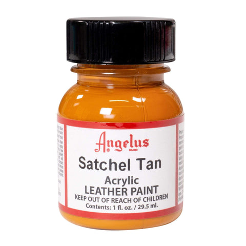 Angelus Satchel Tan - Acrylic Leather paint for restoring bags and purses