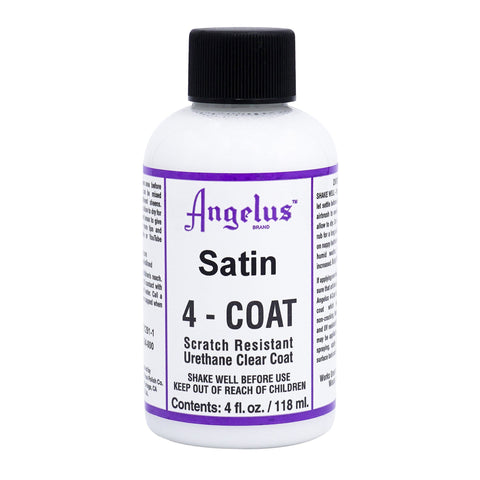 Angelus Satin 4-Coat - Scratch Resistant Urethane Clear Coat