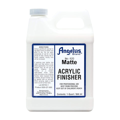Angelus Matte Acrylic Finisher - No. 620 Quart