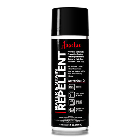 Angelus Water & Stain Repellent. Keep your shoes clean & dry!